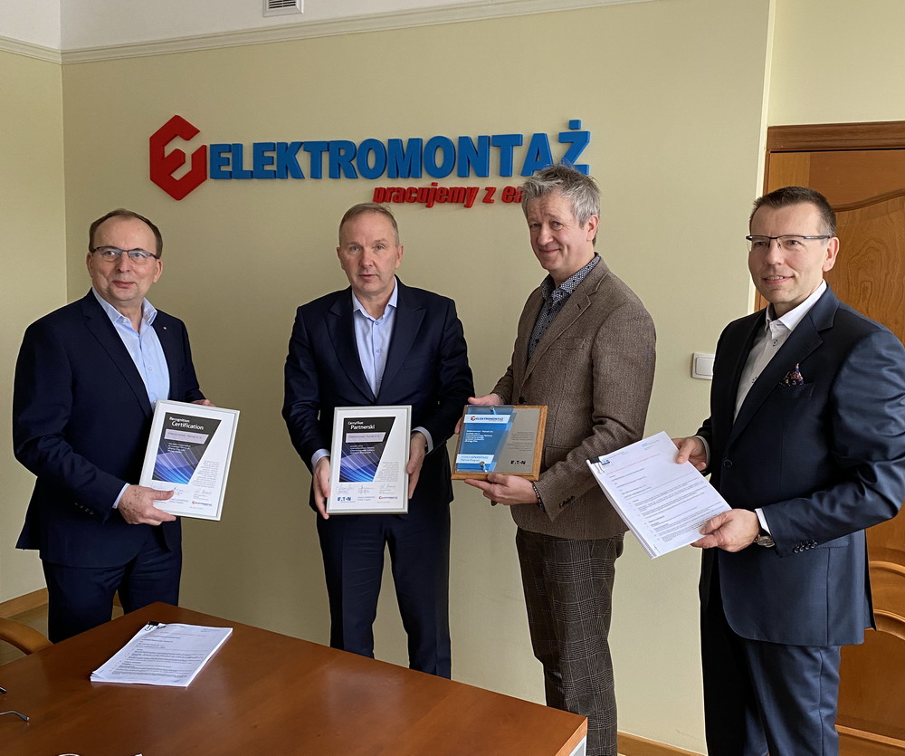 Elektromontaż Poznań licencjonowanym partnerem firmy EATON