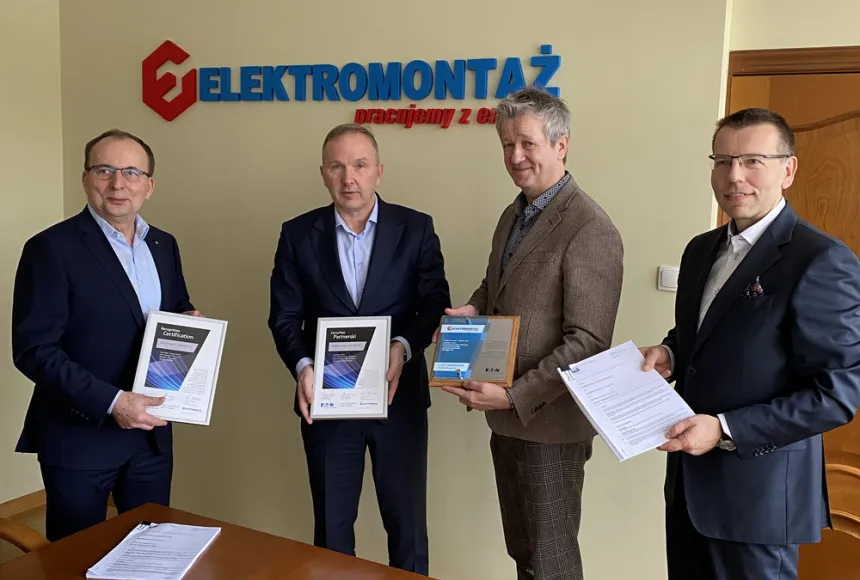 Elektromontaż Poznań licencjonowanym partnerem firmy EATON