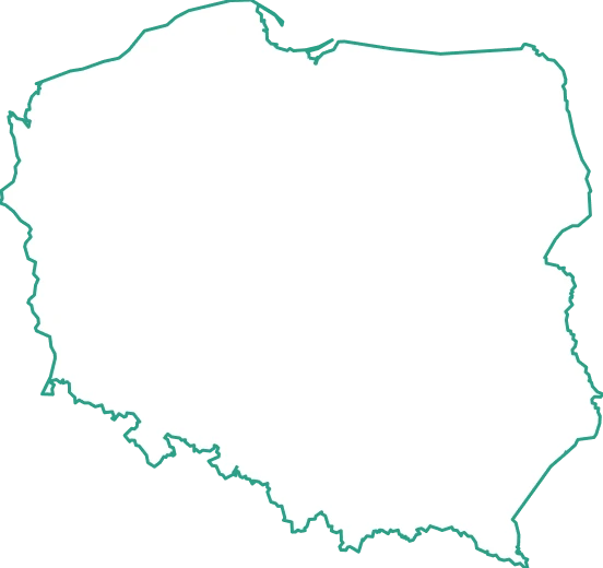 Mapa Polski